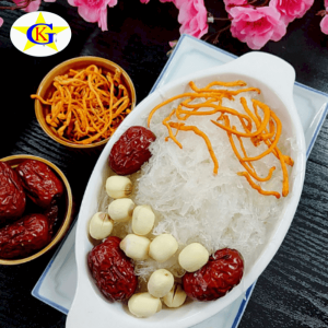 Cách chưng yến với đông trùng hạ thảo