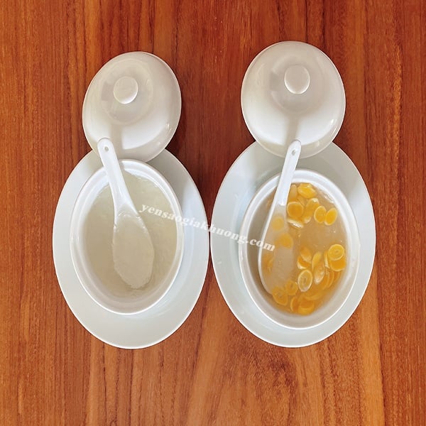 Cách chưng yến sào với đường phèn