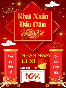 Khuyến Mãi Khai Xuân Đầu Năm Nhâm Dần