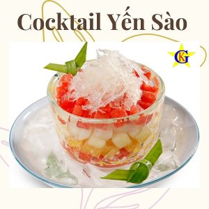 cách làm cocktail yến sào