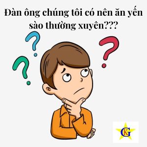 đàn ông có cần ăn yến thường xuyên?