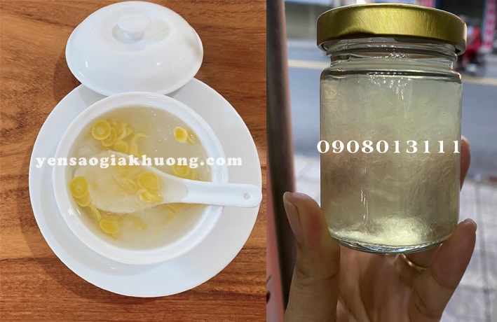 ăn yến hay uống nước yến cái nào tốt hơn