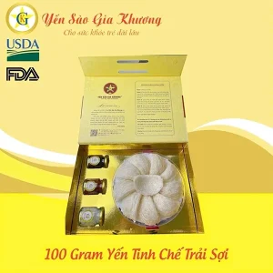 Yến tinh chế loại 1 - 70% sợi dài và 30% sợi
